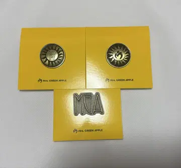 Mrs. GREEN APPLE 바벨탑 핀즈 ABC 세트