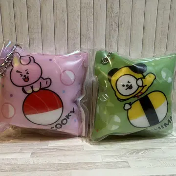 BT21 오리지널 쿠션 참 CHIMMY COOKY 쿠라스시