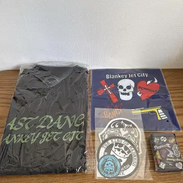 BLANKEY JET CITY 최신 굿즈 4점 세트 블랑키 제트 시티
