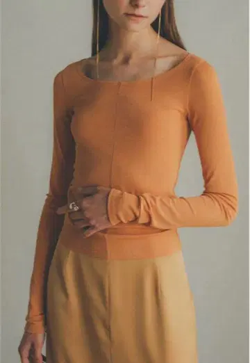 CLANE DEEP NECK LADY TOPS