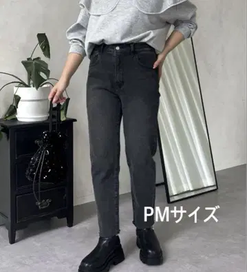 프로즈 베일 허벅지 콜렉션 데님 블랙 PM