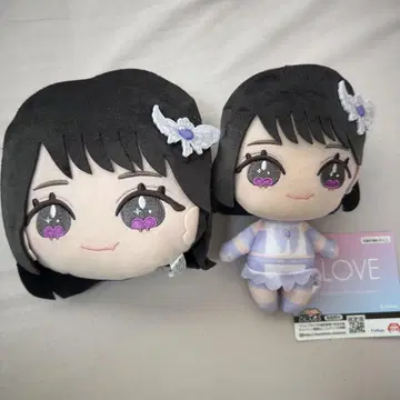 =LOVE 노구치 이오리 모리 판타지 봉제 인형 페이스 패스 케이스