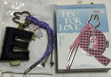 러브럽 PIN FOR LOVE 알파벳 펜던트 E