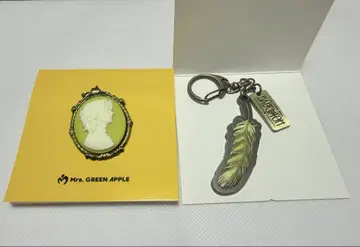 Mrs. GREEN APPLE 바벨탑 키링 B 카메오 핀즈 A
