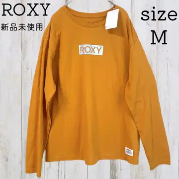 새상품 M 록시 ROXY 긴팔 티셔츠 롱티 박스로고