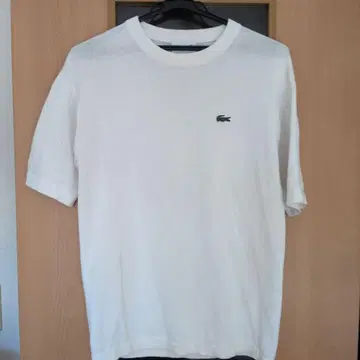 LACOSTE 화이트 T셔츠 US XS