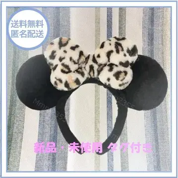 디즈니 미니 머리띠 레오파드 무늬 택 포함 새상품
