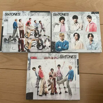 SixTONES 앨범 3장 세트