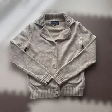 Brooks Brothers 여성용 베이지 가디건