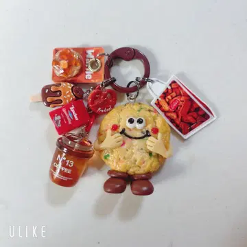 스프링클 쿠키 찰랑찰랑 키링