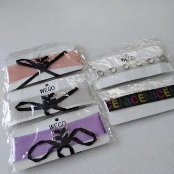 WEGO 5종 덤 3종 총 8종 리본 외