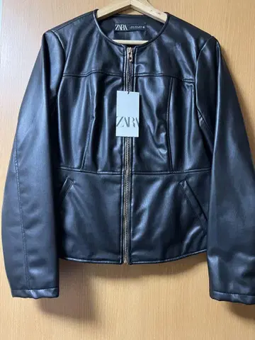 ZARA 라이더스 가죽 자켓 블랙 빅 사이즈 XL 사이즈
