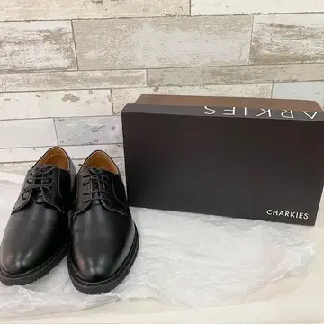 CHARKIES 비즈니스 슈즈 26.0cm 3E 와이드 블랙 남성용