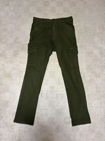 젬블 스트레치 옥스 사루엘 카고 팬츠 린넨 혼방 M