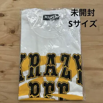 RIZIN KRAZY BEE 티셔츠 화이트 S 사이즈