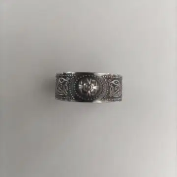 아일랜드 구매 실버 반지 앤티크풍
