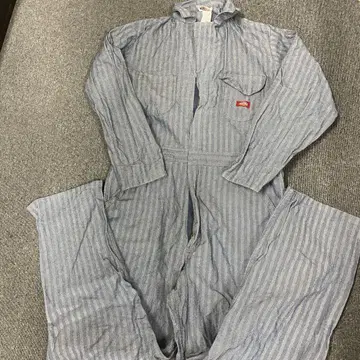 Dickies 스트라이프 오버롤 44 일본 사이즈 2XL 상당 새상품급