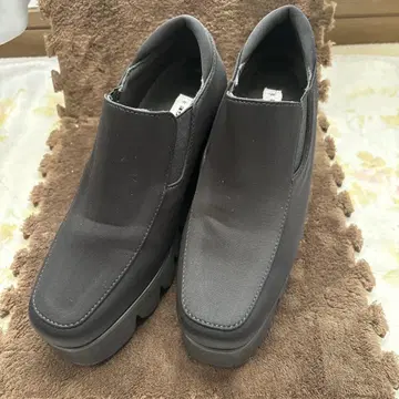블랙 슬립온 웨지솔