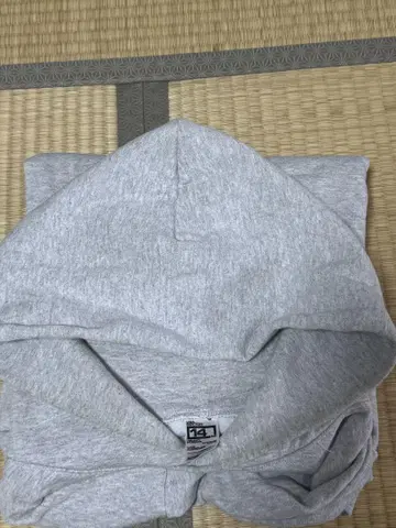 LOS ANGELES APPAREL 14oz 후디 그레이