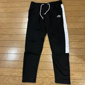 OUTDOOR 조거 스웨트 팬츠 블랙