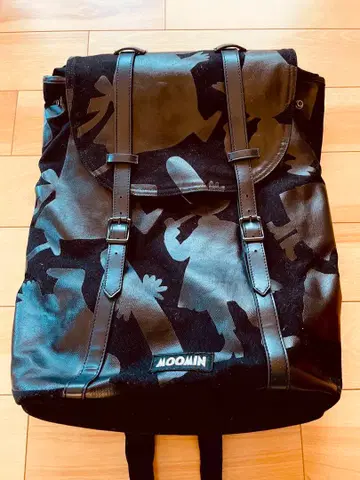 무민 moz 콜라보 블랙 백팩
