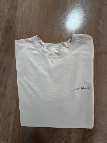 montbell XL 베이지 롱T셔츠