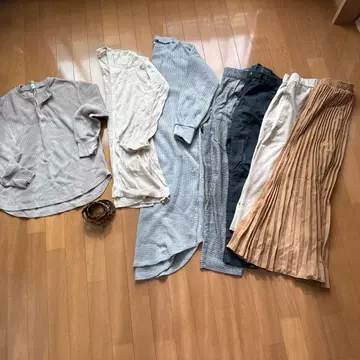 여성용 캐주얼웨어 묶음 판매 8세트 가을 옷 겨울 의류