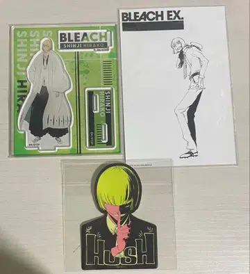 BLEACH 히라코 신지 아크릴 스탠드 세트 3점