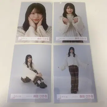 사쿠라자카46 모리타 히카루 브로마이드 - 체크 코디