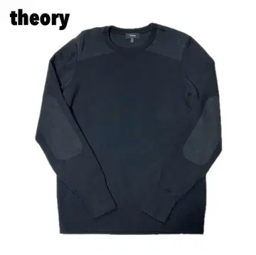 새상품급 Theory 울 니트 스웨터 S 남성용 블랙