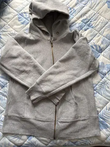 Champion Reverse Weave 후드티 M 사이즈 그레이