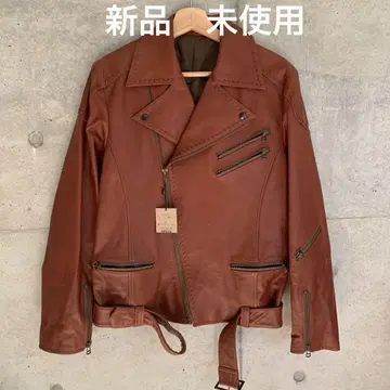 새상품 미사용 COMME CA DU MODE 브라운 라이더 자켓