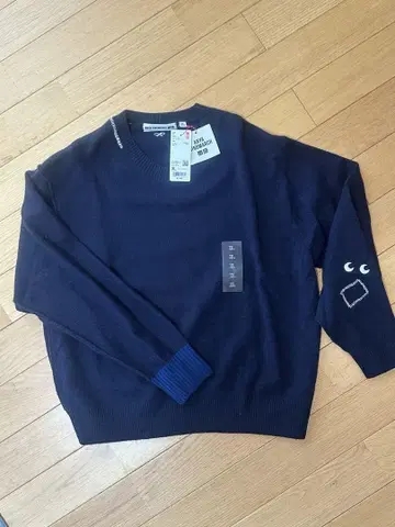 ANAYI HINDARACH UNIQLO 네이비 긴팔 니트 XL