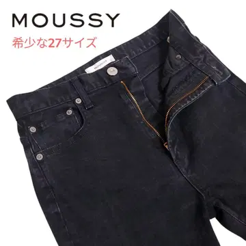 정가 1.4만 MOUSSY HW Rebirth 블랙 스키니 데님 27