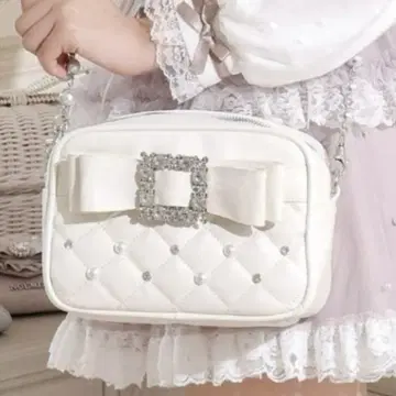 NOEMIE 아가씨 비쥬 리본 숄더백