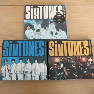 SixTONES GONG/여기에 돌아와 3 형태 세트