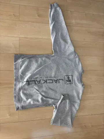 쟈칼 사이드리브 크루넥 맨투맨 S 사이즈