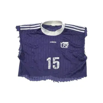 adidas 보라색 축구 셔츠 15 USF shury itimi