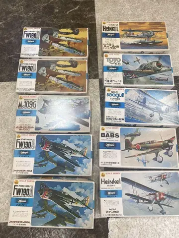 하세가와 항공기 모델 6개 세트 1/72
