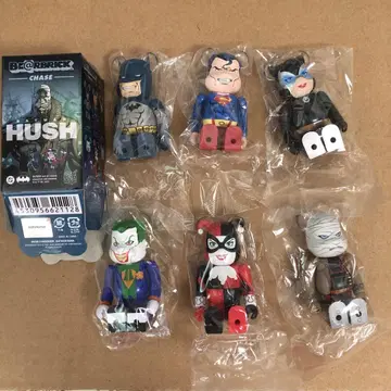 BE@RBRICK CHASE BATMAN HUSH 노멀 6종 세트