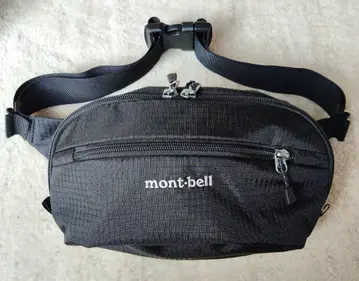 새상품급 mont-bell 바디백 블랙