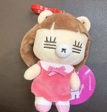 새상품 코레사와 레코짱 마스코트 봉제 인형 핑크
