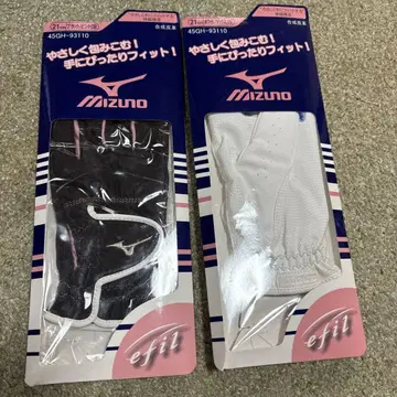 미즈노 여성용 골프 그로브 에필 21cm 2세트 & 골프공 3개