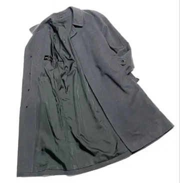 새상품급 남성용 PIERRE CARDIN 벨트 달린 롱 코트 20J452