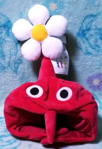 PIKMIN [ 피크민 코스튬 모자 ] 빨간색 피크민 다이토