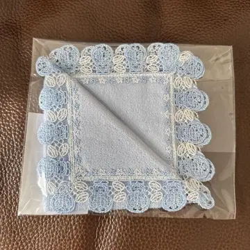 치카자와 레이스점 손수건 도라에몽 블루 새상품