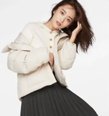 GAP 아이보리 다운 자켓