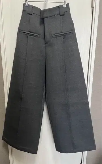 Fax Copy Express 그레이 와이드 팬츠 M