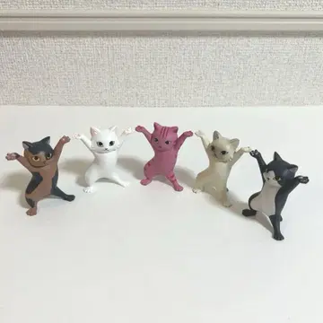 고양이 펜꽂이 5세트