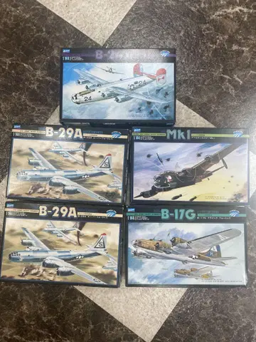 1/144 항공기 모델 5개 세트